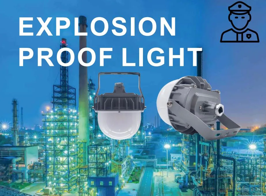 Lampu Led Proof Light Atex bersertifikat High Bay Area Hanging Wall Mounted Zone 1 Zone 2 LNG Gas Station Industri Minyak 0