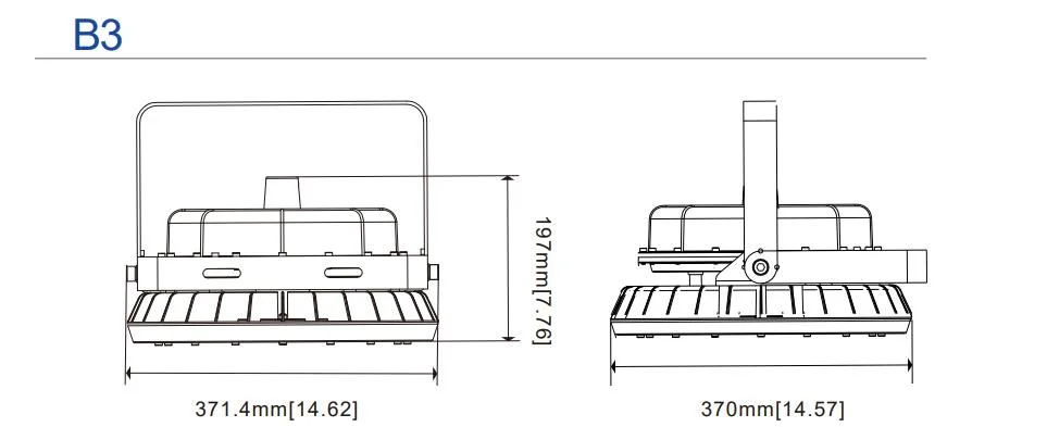 Lampu Led Proof Light Atex bersertifikat High Bay Area Hanging Wall Mounted Zone 1 Zone 2 LNG Gas Station Industri Minyak 7