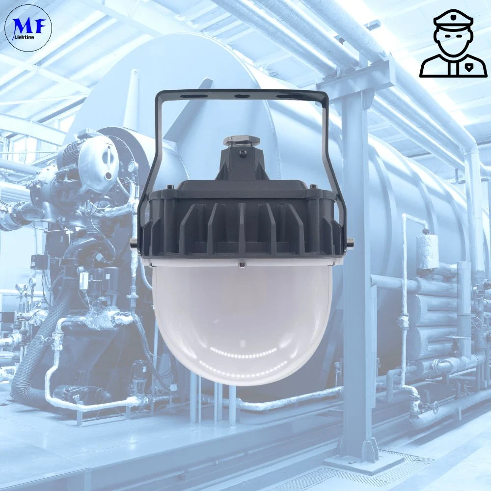 Lampu Led Proof Light Atex bersertifikat High Bay Area Hanging Wall Mounted Zone 1 Zone 2 LNG Gas Station Industri Minyak 11