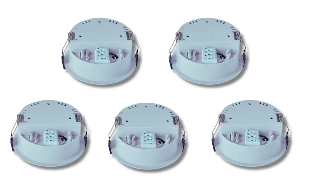 Panel Down Light LED Panic Emergency Escape Exit Sign Light IP65 Baterai cadangan Rechargeable Sekolah Umum Rumah Sakit Putih 1