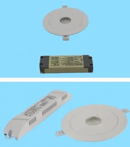 Panel Down Light LED Panic Emergency Escape Exit Sign Light IP65 Baterai cadangan Rechargeable Sekolah Umum Rumah Sakit Putih 6