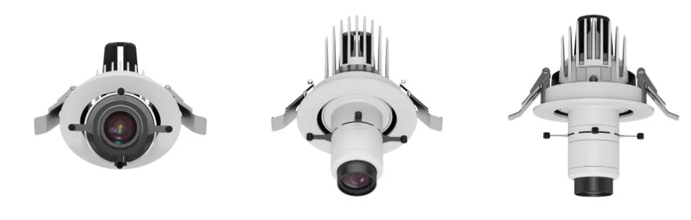 Proyektor Lampu Gobo Logo LED UV ND Zoomable Diperpanjang IP65 Ra97+ Pusat Pameran Kontur 0