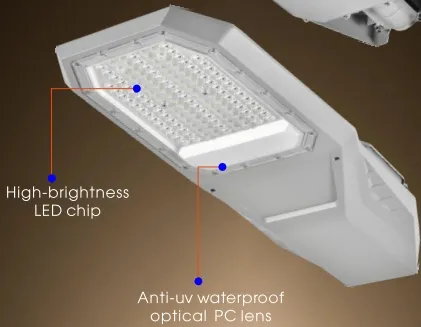 LED Solar Garden Street Wall Light Aluminium Waterproof 200W IP65 Ik08 Kompak Jalur Taman Trotoar Jalan Raya 4