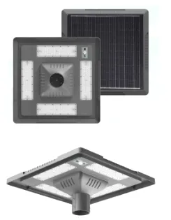 LED Solar Garden Street Wall Light Waterproof 40W IP65 Ik08 Park Path Sidewalks Pengadilan Sekolah Pla 1