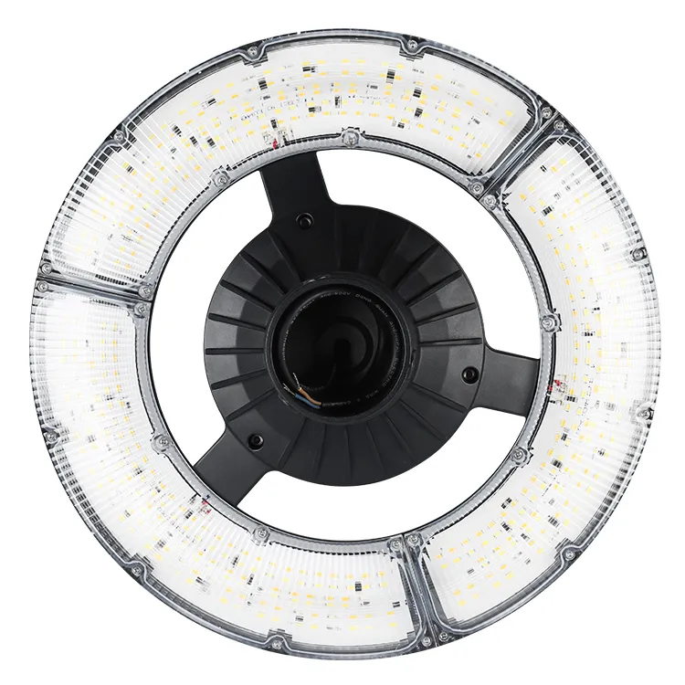 Lampu taman LED disesuaikan 150W IP65 Dibangun tahan air 130lm / W Bulat Hitam halaman taman halaman Post Top 0