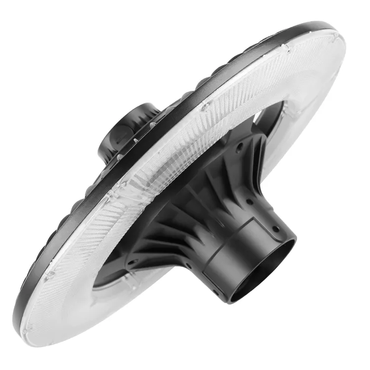 Lampu taman LED disesuaikan 150W IP65 Dibangun tahan air 130lm / W Bulat Hitam halaman taman halaman Post Top 4