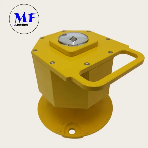 LED Heliport-Helideck Light Elevated IP66 360 Degree Adjustable Ultra-High Intensity Light Bandara Standar 1