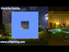 Die Cast Alu 150LM/W Peredupan Lampu Jalan LED IP66 Tahan Air