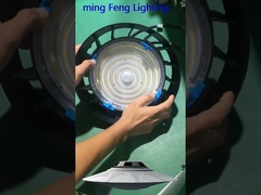 Lampu Teluk Tinggi Industri UFO IP65 Tahan Air Dengan Tutup Debu