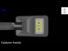 Lampu Jalan LED Park Trotoar IP66 Tahan Air Ik08 Bukti Tahan Cuaca 25W 50W 75W 100W