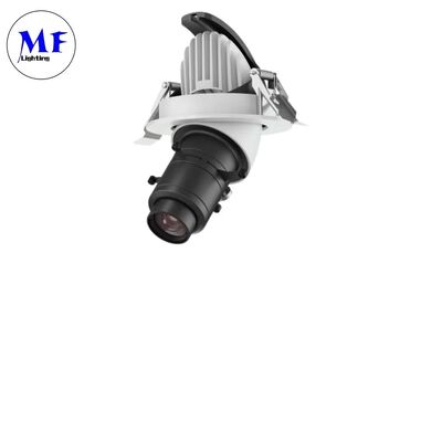 High-Luminance 20W LED Gobo Projector Contour Spotlightgimbal Track Light with Tridonic Driver for Professional Lighting