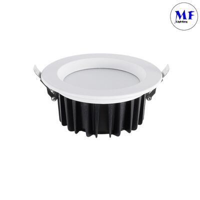IP40 SMD Downlight 5W/7W/10W/12W/15W/20W/25W/30W/35W/40W/45W/50W Smart CCT Power Dimming Adjustable Smart Triac Dali 0-10V Recessed Aluminum LED Down Light