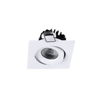 Anti Glare IP54 Black White Housing COB LED Ceiling Mounted Adjustable Spotlights