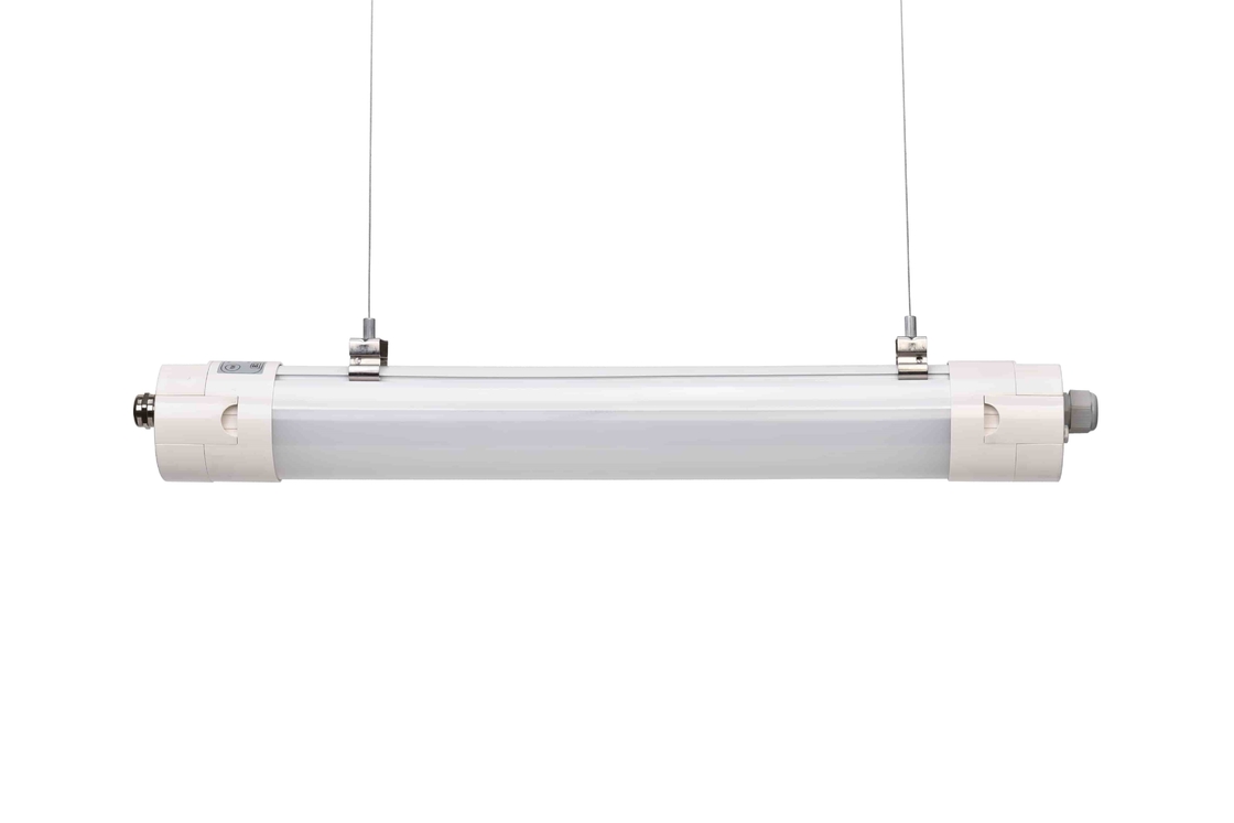 High Lumen Output LED Triproof Light Bright Lighting IP65 Rated Ideal For Warehouse