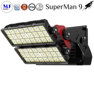 Lampu sorot LED luar Lampu sorot Lampu sorot Lampu tenaga tinggi IP67 1200W Waterproof Ik10 155lm/W untuk lapangan olahraga