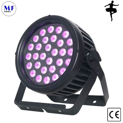 300W IP65 RGBW LED PAR Light Lampu panggung 5 Tahun Garansi Waterproof Flicker Free DMX512 Control Untuk signage