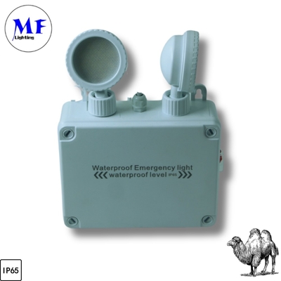 IP65 Waterproof Baterai Indoor Outdoor 3 jam 24 jam Durasi Panjang Langit-langit Dinding Hanging Mount White Green Exit Sign LED Lampu Darurat untuk Kantor Hotel