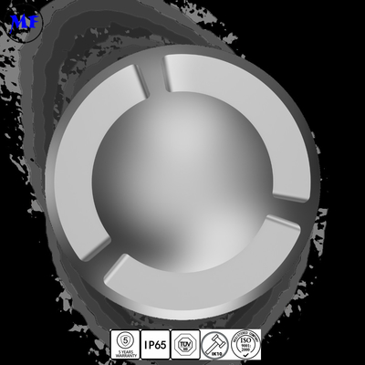 Jalan Jalan Jalan LED Lampu Tanah DC12V 2W 3W Di bawah tanah IP68 Waterproof Dek Luar ruangan RGB