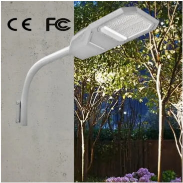 LED Solar Garden Street Wall Light Aluminium Waterproof 200W IP65 Ik08 Kompak Jalur Taman Trotoar Jalan Raya
