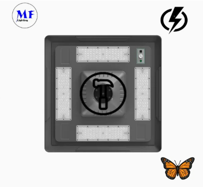 LED Solar Garden Street Wall Light Waterproof 40W IP65 Ik08 Park Path Sidewalks Pengadilan Sekolah Pla