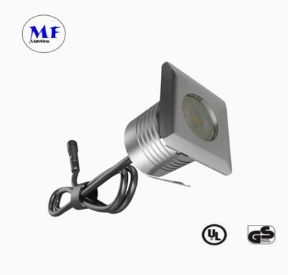 LED Step Light IP67 1W Perak 95lm/W Trotoar Jalan Taman Walkway Jalan tangga