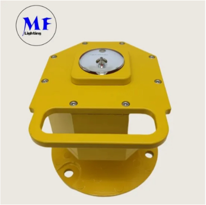 LED Heliport-Helideck Light Elevated IP66 360 Degree Adjustable Ultra-High Intensity Light Bandara Standar