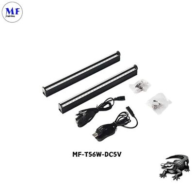 Lampu Sorot LED UV Curing Aluminium Gantung Dinding Langit-Langit Daya Tinggi 60W 120W 200W 300W 365nm/395nm/405nm untuk Produk Kaca Modul Kamera Perangkat Medis