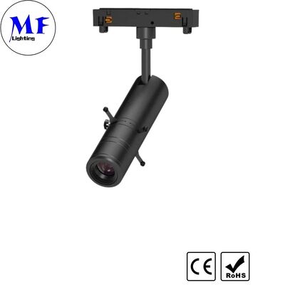 Harga Pabrik 10W Zoom 15-36° Lampu Trek Kontur LED Efisiensi Bercahaya Ultra-tinggi yang Dapat Dibentuk untuk Galeri Seni dan Museum