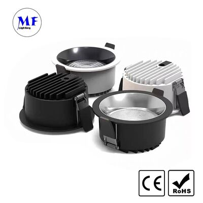 Lampu Plafon LED Tersembunyi Harga Pabrik UGR<19 Anti-Silau Kantor Tunable CCT Dimmable DALI Tuya Zigbee Aluminium Die-cast IP20 Ra90+ Lampu Plafon Komersial