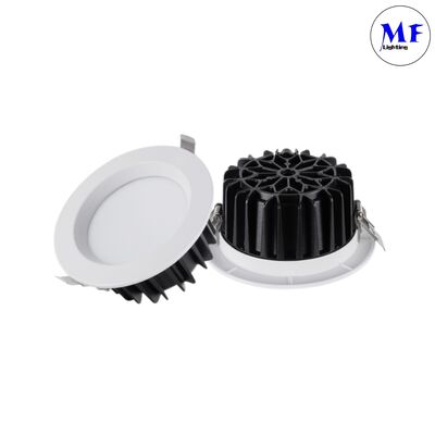 Lampu Sorot LED Dalam Ruangan Tersembunyi Cerdas yang Dapat Diredupkan CCT yang Dapat Disesuaikan Daya Tinggi 5W/7W/10W/12W/15W/20W/25W/30W/35W/40W/45W/50W Aluminium IP40 Hotel