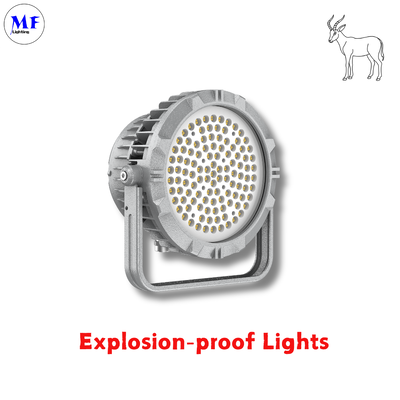 240W LED Lampu Banjir Buktinya Led Lampu Banjir Buktinya Atex Sertifikasi IP66 Ik08 awet Bulat Robust 240W LNG Minyak Gas Industri Platform Laut Pertambangan Kimia Industri