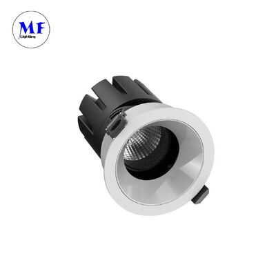 Lampu sorot LED / Lampu downlight LED UGR<3 DIP 5CCT dapat disesuaikan Anti-Glare COB Chip 0-10V/ Dali /dali-2 Dimmable